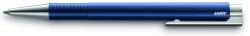 LAMY logo M+, golyóstoll (kék betéttel) tartós műanyag, fém kupakkal, fényes kék 204 (4030225)