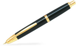  Capless Gold Trims visszahúzható hegyű töltőtoll arany/fekete MEDIUM (FC-1500RG-B-M)