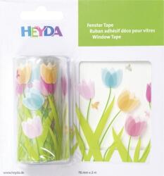  Heyda ablakdekor fólia (76mmx2m) tulipánok (20-3584485)