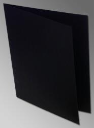 Rössler A/6 karton 2 részes 105x148 220 gr. fekete (16400670)
