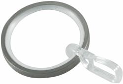 Gardinia Windsor függönykarika csúszó betéttel, nemes acél színű - mindentjoaron