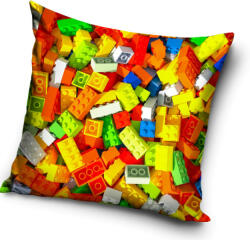 Carbotex Bricks, Lego mintázatú párna, díszpárna 40*40 cm CBX544215