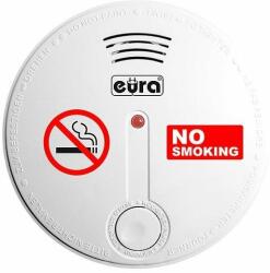Eura-Tech Senzor de fum de țigară "EURA" SD-20B8 cu baterii cu senzor foto-optic
