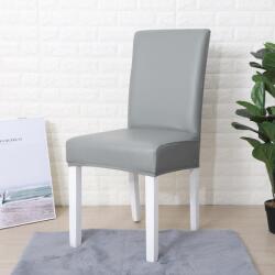 Forcheer SzékHuzat Étkezőszékre (vízálló műbőr, szürke)