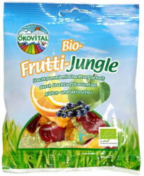 OKOVITAL Jeleuri Animalute din Fructe fara Gluten Ecologice/Bio 80g