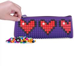 PIXIE CREW Несесер цилиндър Pixie Crew Grey/Purple