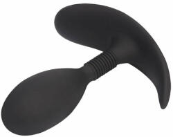 Orion Anal Play Plug S - Dop Anal din Silicon Negru, 8.6 cm