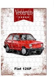  Veterán autós kirakó - Fiat 126P (307134)