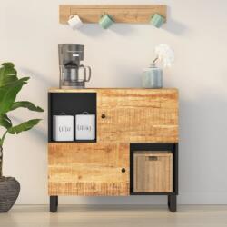 vidaXL Servantă cu 2 uși, 80x33x75 cm, lemn masiv de mango (352921) Comoda
