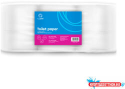  Toalettpapír 2 rétegű közületi átmérő: 20 cm 100 % cellulóz 12 tekercs/csomag hófehér_Bluering (49651)