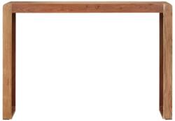 vidaXL Masă consolă, 110x30x76 cm, lemn masiv de acacia (351650)