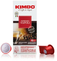 Vásárlás: KIMBO Espresso Napoli Nespresso kompatibilis kapszula 10 db  Kávégép kapszula, kávépárna árak összehasonlítása,  EspressoNapoliNespressokompatibiliskapszula10db boltok