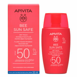 APIVITA - Crema protectie solara fluida Invizibil SPF50 Apivita Bee Sun Safe, 50 ml