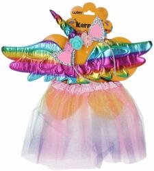 WIKY Set de carnaval - unicorn colorat (WKW026058) Costum bal mascat copii