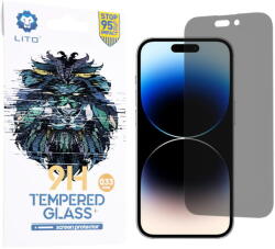 LITO Folie pentru iPhone 14 Pro - Lito 2.5D Classic Glass - Privacy (KF2313602) - pcone