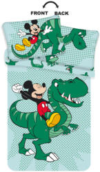 Jerry Fabric Disney Mickey Dino gyerek ágyneműhuzat 100×135cm, 40×60 cm JFK024775