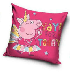  Peppa malac Yay párnahuzat 40x40 cm (CBX225128PP) - oliviashop