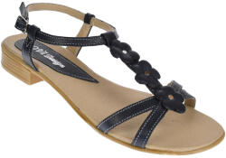 Rovi Design Sandale dama din piele naturala, bleumarin - S47BLM01