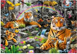 Educa - Puzzle Jungle strălucitoare - 1 500 piese Puzzle