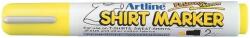 Artline T-Shirt marker ARTLINE, corp plastic, varf rotund 2.0mm, galben fluorescent (EKT-2-FYE)