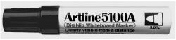 Artline Marker pentru tabla de scris ARTLINE 5100A, corp metalic, varf rotund 5.0mm, negru (EK-5100A-BK)