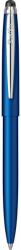 Scrikss Pix cu mecanism Scrikss T 108 Stylus Matt Blue CT, albastru metalic, varf M, scriere albastru (SK-81720)