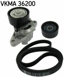 SKF VKMA36200 Set curea transmisie cu caneluri