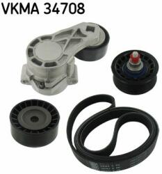 SKF VKMA34708 Set curea transmisie cu caneluri