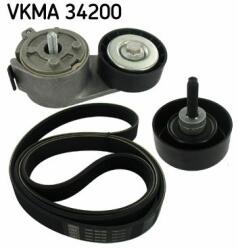 SKF VKMA34200 Set curea transmisie cu caneluri