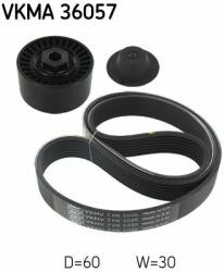 SKF VKMA36057 Set curea transmisie cu caneluri