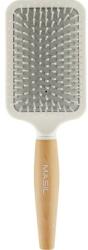 Masil Perie de păr antistatică - Masil Wooden Paddle Brush
