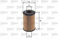 VALEO Filtru ulei VALEO 586544 (586544) - automobilus