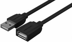 Vention USB 2.0 Extension Cable 0.5m Black (VAS-A44-B050)