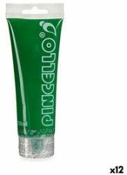 pincello Vopsea acrilică 120 ml Verde inchis (12 Unități)