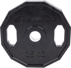 inSPORTline Olimpiai gumírozott súlyzótárcsa inSPORTline Ruberton 15 kg (15899) - s1sport