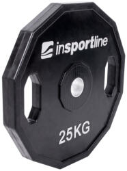 inSPORTline Gumírozott súlyzótárcsa inSPORTline Ruberton 25 kg (15894) - s1sport Súlytárcsa
