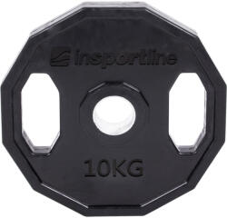 inSPORTline Olimpiai gumírozott súlyzótárcsa inSPORTline Ruberton 10 kg (15898) - s1sport