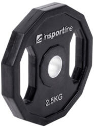 inSPORTline Gumírozott súlyzótárcsa inSPORTline Ruberton 2, 5 kg (15889) - s1sport Súlytárcsa