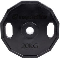 inSPORTline Olimpiai gumírozott súlyzótárcsa inSPORTline Ruberton 20 kg (15900) - s1sport