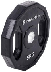 inSPORTline Gumírozott súlyzótárcsa inSPORTline Ruberton 5 kg (15890) - s1sport