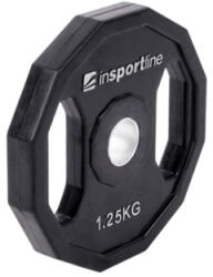 inSPORTline Gumírozott súlyzótárcsa inSPORTline Ruberton 1, 25 kg (15888) - s1sport