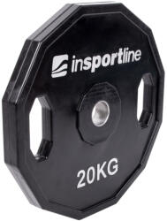 inSPORTline Gumírozott súlyzótárcsa inSPORTline Ruberton 20 kg (15893) - s1sport Súlytárcsa