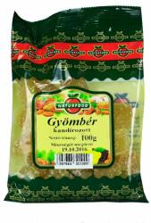 Naturfood kandírozott gyömbér - 100g - egeszsegpatika
