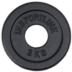 inSPORTline Öntöttvas olimpiai súlytárcsa inSPORTline Castblack OL 2 kg (24262) - s1sport