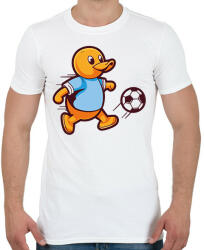 printfashion Focista gumikacsa - Férfi póló - Fehér (13587261)