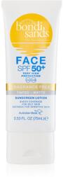 Bondi Sands SPF 50+ Face Fragrance Free crema de fata cu efect de protectie pentru un aspect mat SPF 50+ 75 ml