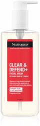 Neutrogena Clear & Defend+ tisztító gél pattanások ellen 200 ml