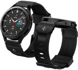 SPIGEN Curea pentru Samsung Galaxy Watch 4/5/Active 2, Huawei Watch GT 3 (42mm)/GT 3 Pro (43mm) - Spigen Rugged Band - Black (KF237733) - vexio