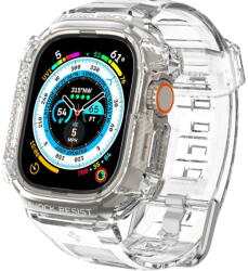 Spigen Husa pentru Apple Watch Ultra + Curea - Spigen Rugged Armor Pro - Crystal Clear (KF2311905)