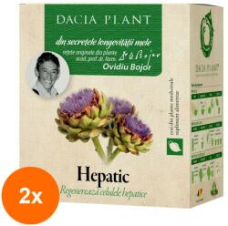 DACIA PLANT Set 2 x Ceai Hepatic, 50 g, Dacia Plant